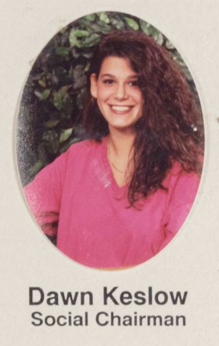 Beta Epsilon Chapter Composite Detail, Dawn Keslow, 1991-1992