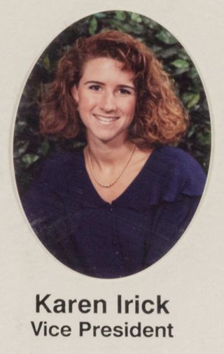 Beta Epsilon Chapter Composite Detail, Karen Irick, 1991-1992