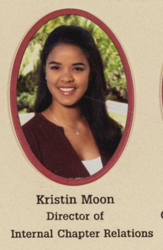 Beta Epsilon Chapter Composite Detail, Kristin Moon, 2002-2003