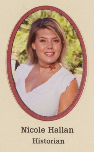 Beta Epsilon Chapter Composite Detail, Nicole Hallan, 2002-2003