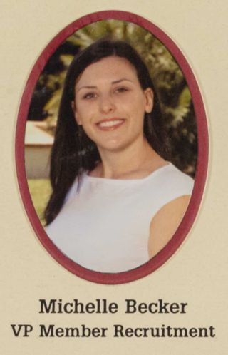Beta Epsilon Chapter Composite Detail, Michelle Becker, 2002-2003