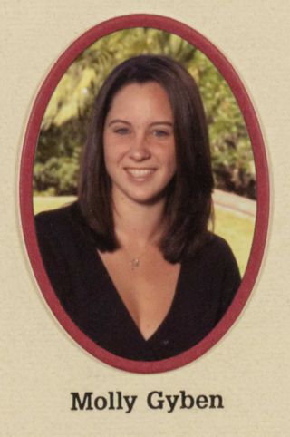 Beta Epsilon Chapter Composite Detail, Molly Gyben, 2002-2003