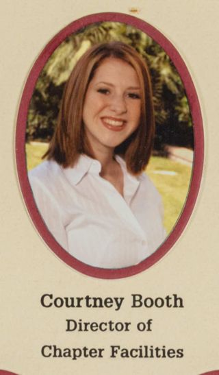 Beta Epsilon Chapter Composite Detail, Courtney Booth, 2002-2003