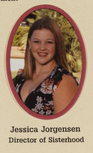 Beta Epsilon Chapter Composite Detail, Jessica Jorgensen, 2002-2003