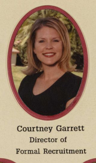 Beta Epsilon Chapter Composite Detail, Courtney Garrett, 2002-2003