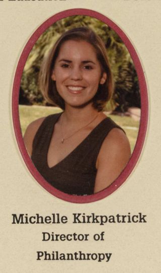 Beta Epsilon Chapter Composite Detail, Michelle Kirkpatrick, 2002-2003