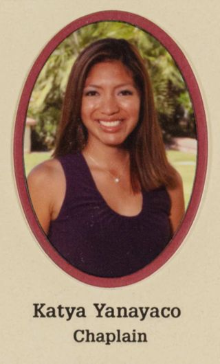 Beta Epsilon Chapter Composite Detail, Katya Yanayaco, 2002-2003