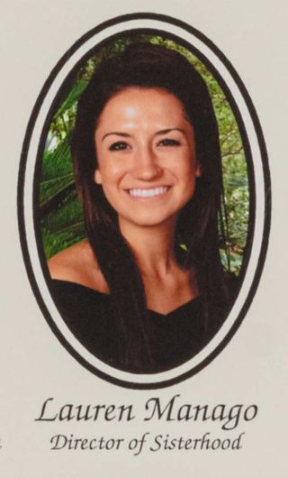 Beta Epsilon Chapter Composite Detail, Lauren Manago, 2011-2012