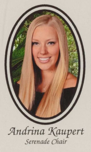 Beta Epsilon Chapter Composite Detail, Andrina Kaupert, 2011-2012