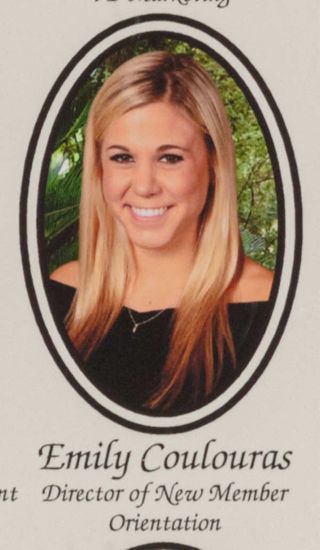 Beta Epsilon Chapter Composite Detail, Emily Coulouras, 2011-2012