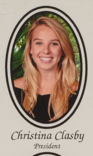 Beta Epsilon Chapter Composite Detail, Christina Clasby, 2011-2012