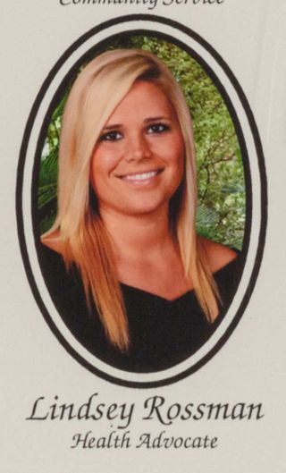 Beta Epsilon Chapter Composite Detail, Lindsey Rossman, 2011-2012