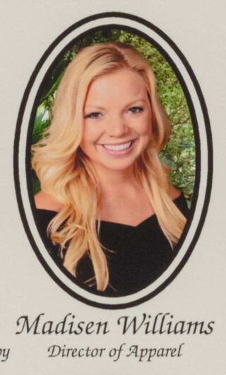 Beta Epsilon Chapter Composite Detail, Madisen Williams, 2011-2012