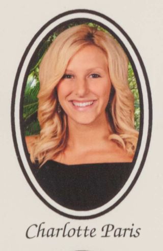 Beta Epsilon Chapter Composite Detail, Charlotte Paris, 2011-2012