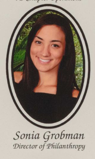 Beta Epsilon Chapter Composite Detail, Sonia Grobman, 2011-2012