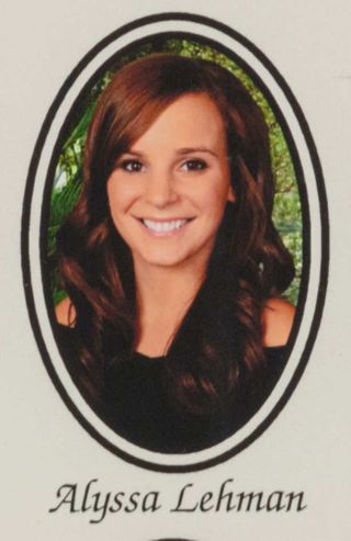 Beta Epsilon Chapter Composite Detail, Alyssa Lehman, 2011-2012