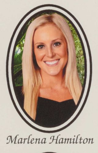 Beta Epsilon Chapter Composite Detail, Marlena Hamilton, 2011-2012