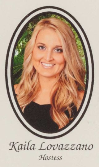 Beta Epsilon Chapter Composite Detail, Kaila Lovazzano, 2011-2012