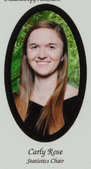 Beta Epsilon Chapter Composite Detail, Carly Rose, 2016-2017