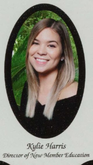 Beta Epsilon Chapter Composite Detail, Kylie Harris, 2016-2017