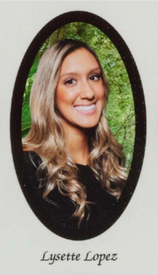 Beta Epsilon Chapter Composite Detail, Lysette Lopez, 2016-2017