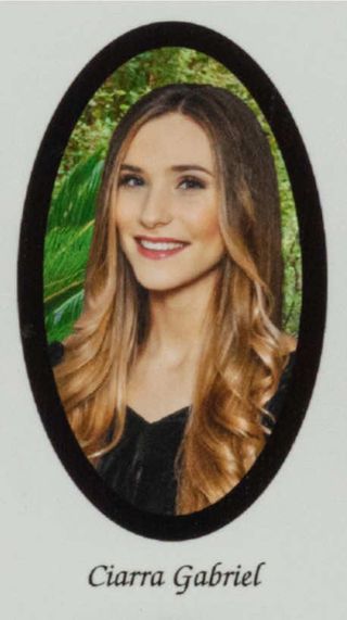 Beta Epsilon Chapter Composite Detail, Ciarra Gabriel, 2016-2017