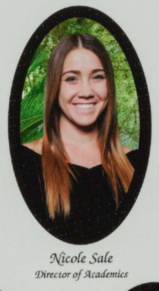 Beta Epsilon Chapter Composite Detail, Nicole Sale, 2016-2017