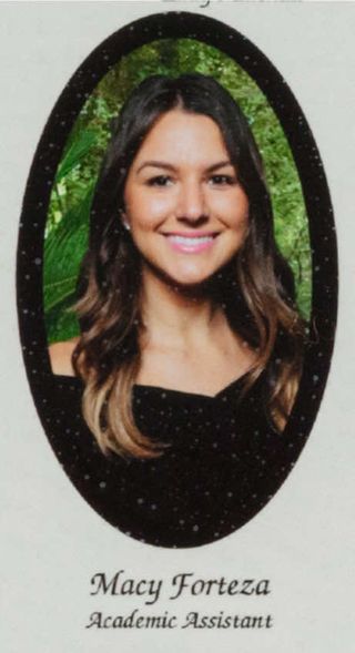 Beta Epsilon Chapter Composite Detail, Macy Forteza, 2016-2017