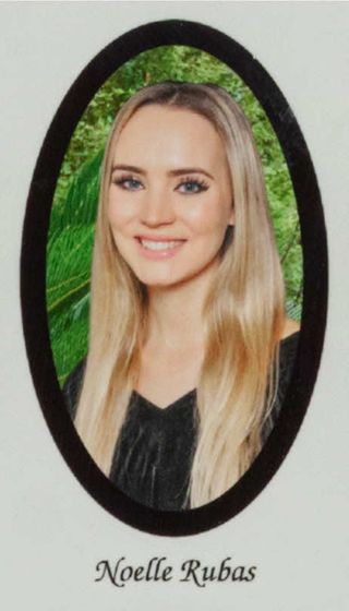 Beta Epsilon Chapter Composite Detail, Noelle Rubas, 2016-2017