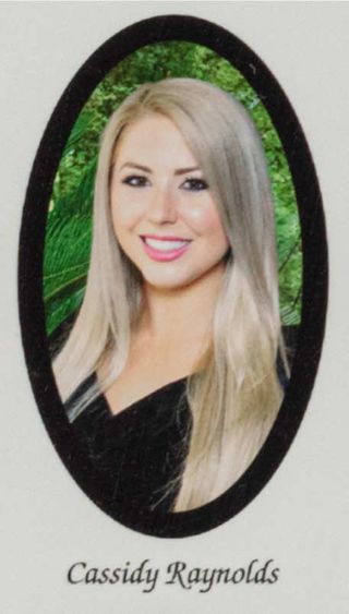 Beta Epsilon Chapter Composite Detail, Cassidy Raynolds, 2016-2017