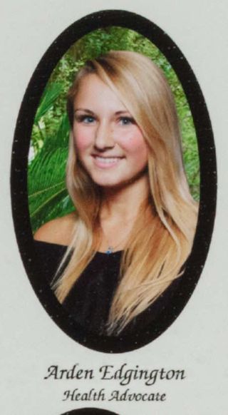 Beta Epsilon Chapter Composite Detail, Arden Edgington, 2016-2017