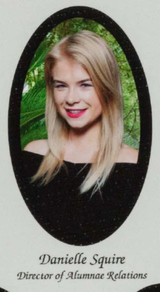 Beta Epsilon Chapter Composite Detail, Danielle Squire, 2016-2017