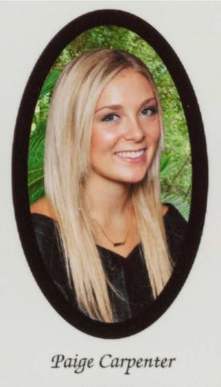 Beta Epsilon Chapter Composite Detail, Paige Carpenter, 2016-2017