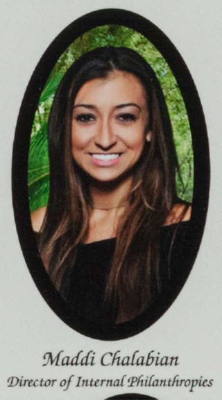 Beta Epsilon Chapter Composite Detail, Maddi Chalabian, 2016-2017