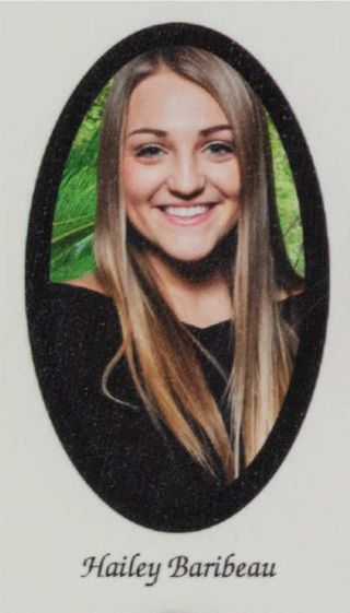 Beta Epsilon Chapter Composite Detail, Hailey Baribeau, 2016-2017