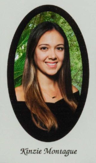 Beta Epsilon Chapter Composite Detail, Kinzie Montague, 2016-2017