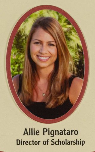 Beta Epsilon Chapter Composite Detail, Allie Pignataro, 2004-2005