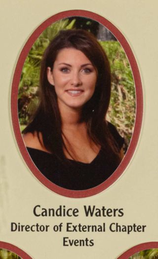 Beta Epsilon Chapter Composite Detail, Candice Waters, 2004-2005