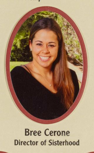 Beta Epsilon Chapter Composite Detail, Bree Cerone, 2004-2005