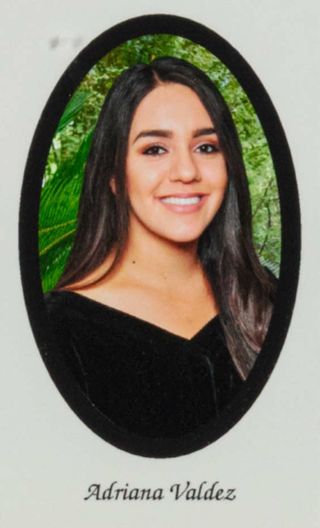Beta Epsilon Chapter Composite Detail, Adriana Valdez, 2015-2016