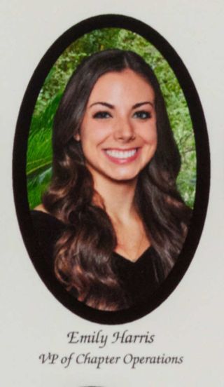 Beta Epsilon Chapter Composite Detail, Emily Harris, 2015-2016