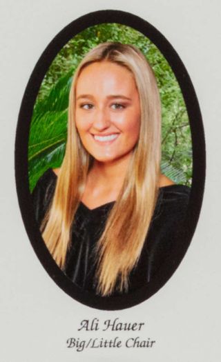 Beta Epsilon Chapter Composite Detail, Ali Hauer, 2015-2016