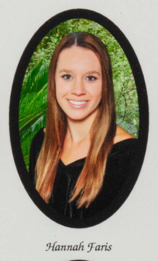 Beta Epsilon Chapter Composite Detail, Hannah Faris, 2015-2016