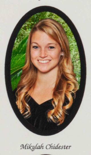 Beta Epsilon Chapter Composite Detail, Mikylah Chidester, 2015-2016