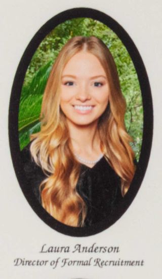 Beta Epsilon Chapter Composite Detail, Laura Anderson, 2015-2016