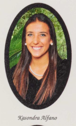 Beta Epsilon Chapter Composite Detail, Kasondra Alfano, 2015-2016