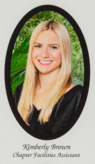 Beta Epsilon Chapter Composite Detail, Kimberly Brown, 2015-2016