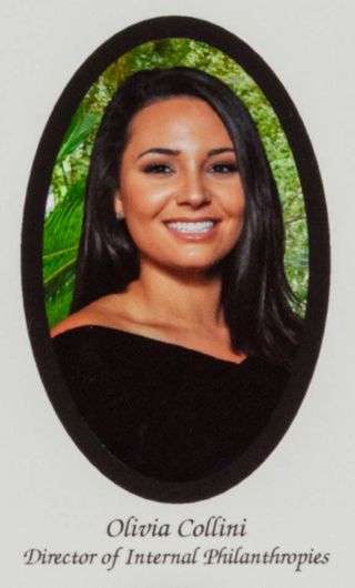 Beta Epsilon Chapter Composite Detail, Olivia Collini, 2015-2016