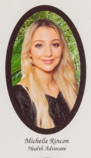 Beta Epsilon Chapter Composite Detail, Michelle Rincon, 2015-2016