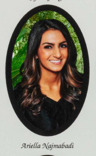 Beta Epsilon Chapter Composite Detail, Ariella Najmabadi, 2015-2016
